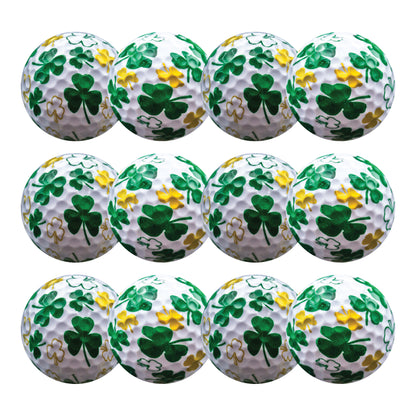 New Novelty Shamrock golf balls