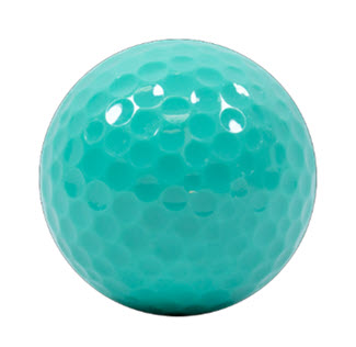 Blank Aqua Blue Golf Balls - New – AnyGolfBalls