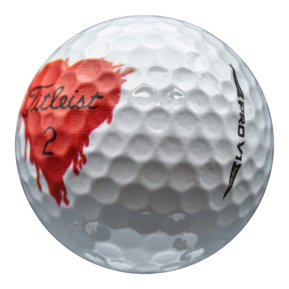 Titleist Pro V1 Bleeding Heart Golf Balls