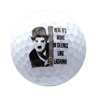 New Novelty Charlie Chaplin Golf Balls