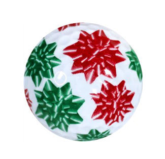 New Novelty Christmas Bows Golf Balls