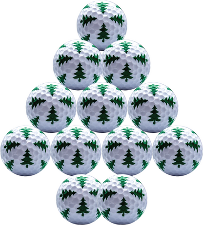 New Novelty Christmas Trees Golf Balls