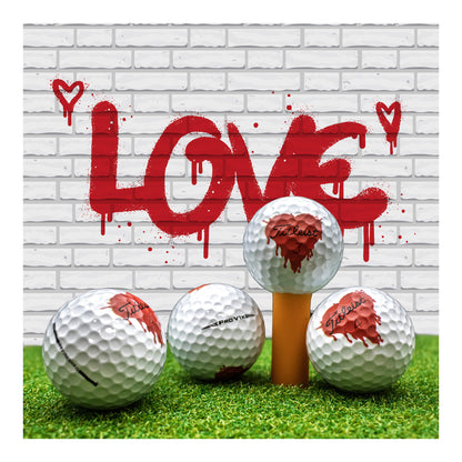 Titleist Pro V1X Bleeding Heart Golf Balls