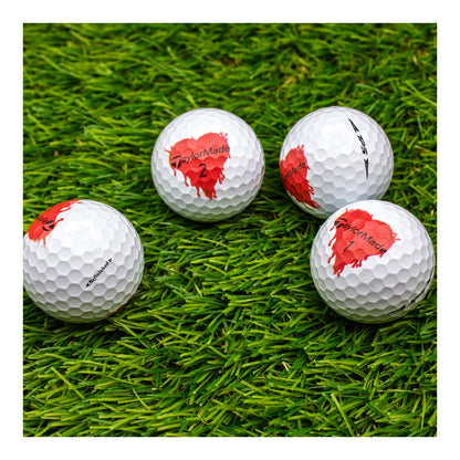 TaylorMade TP5 Bleeding Heart Golf Balls