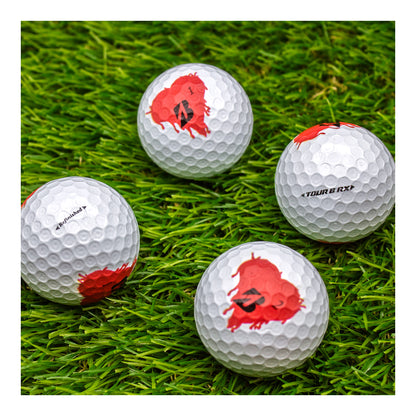 Bridgestone Tour B RX Bleeding Heart Golf Balls