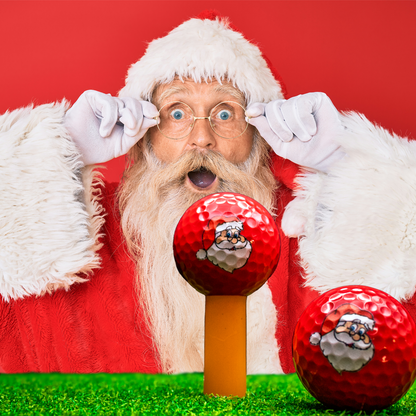 New Novelty Santa Golf Balls