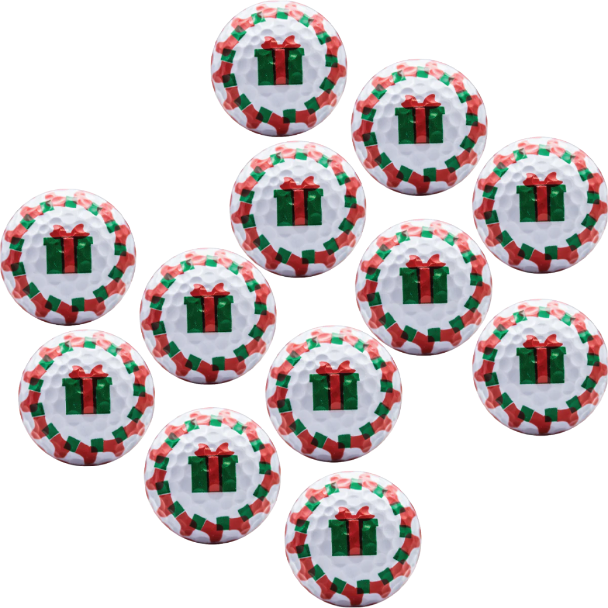 New Novelty Christmas Stocking Stuffer Golf Balls