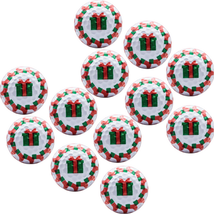 New Novelty Christmas Stocking Stuffer Golf Balls