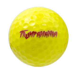 New Novelty Trumpamania Golf Balls
