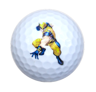 New Novelty Superhero Wolverine Golf Balls