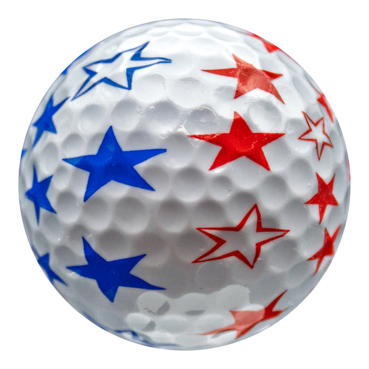 New Novelty Stars Golf Balls