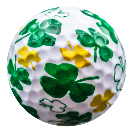 New Novelty Shamrock golf balls