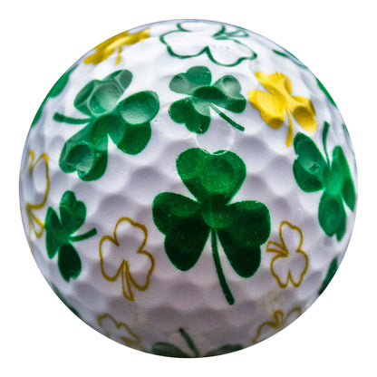 New Novelty Shamrock golf balls