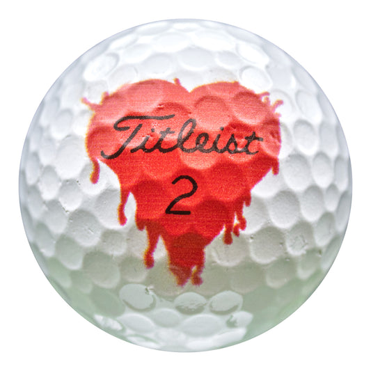 Titleist AVX Bleeding Heart Golf Balls