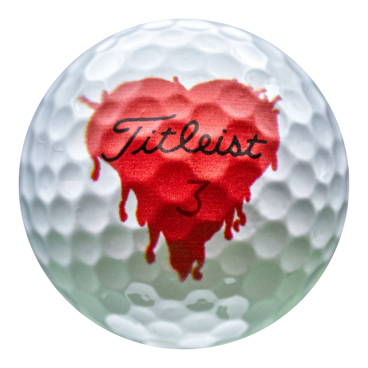 Titleist Pro V1X Bleeding Heart Golf Balls