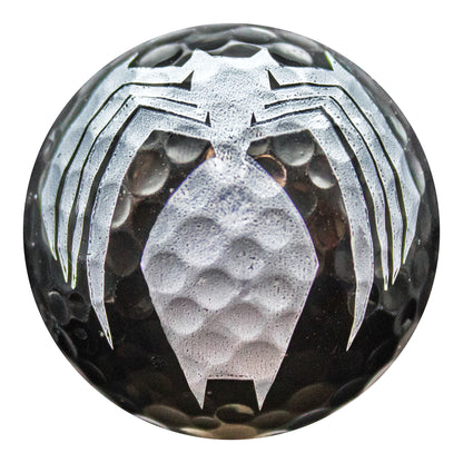 New Novelty Symbiote Spider Face Golf Balls