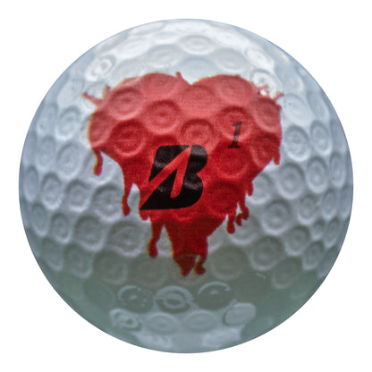 Bridgestone Tour B RX Bleeding Heart Golf Balls