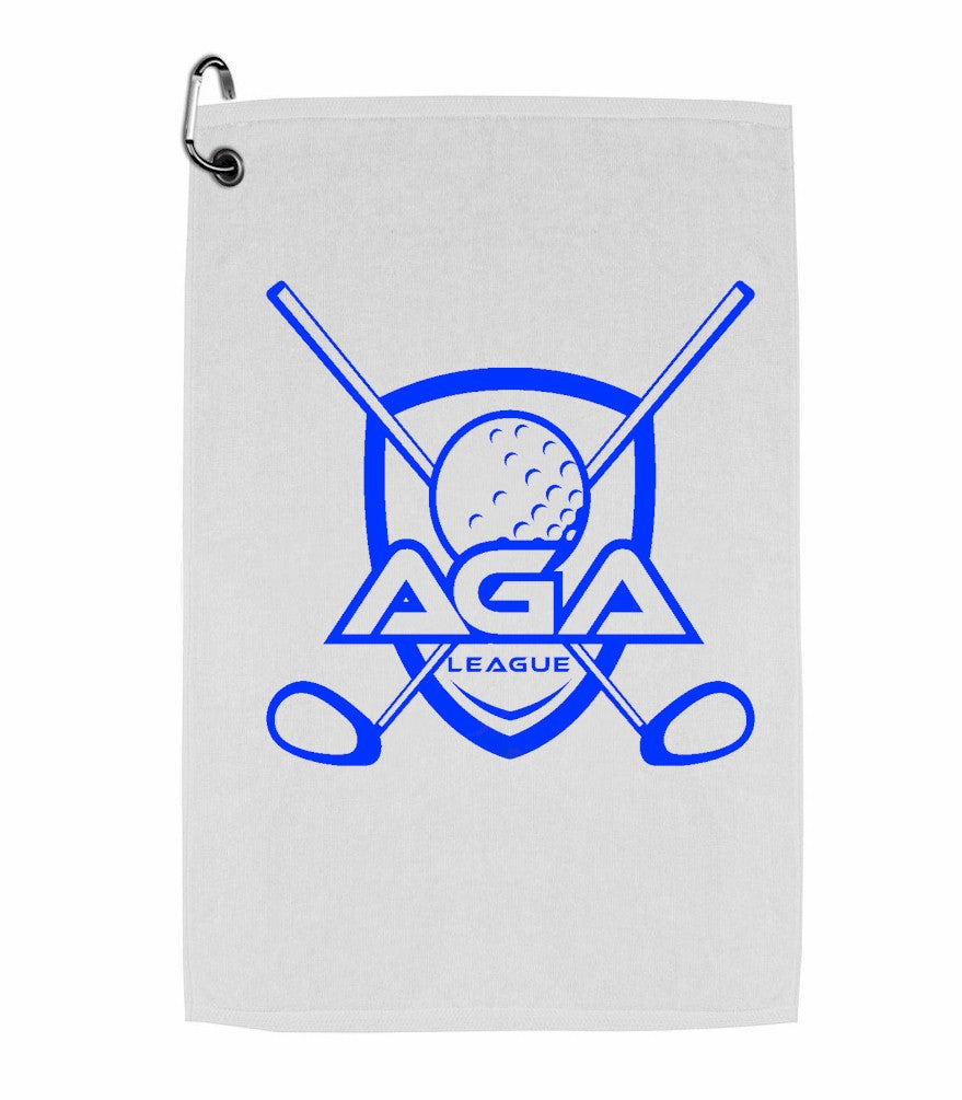 12 Custom Printed Golf Towels 11" x 17"